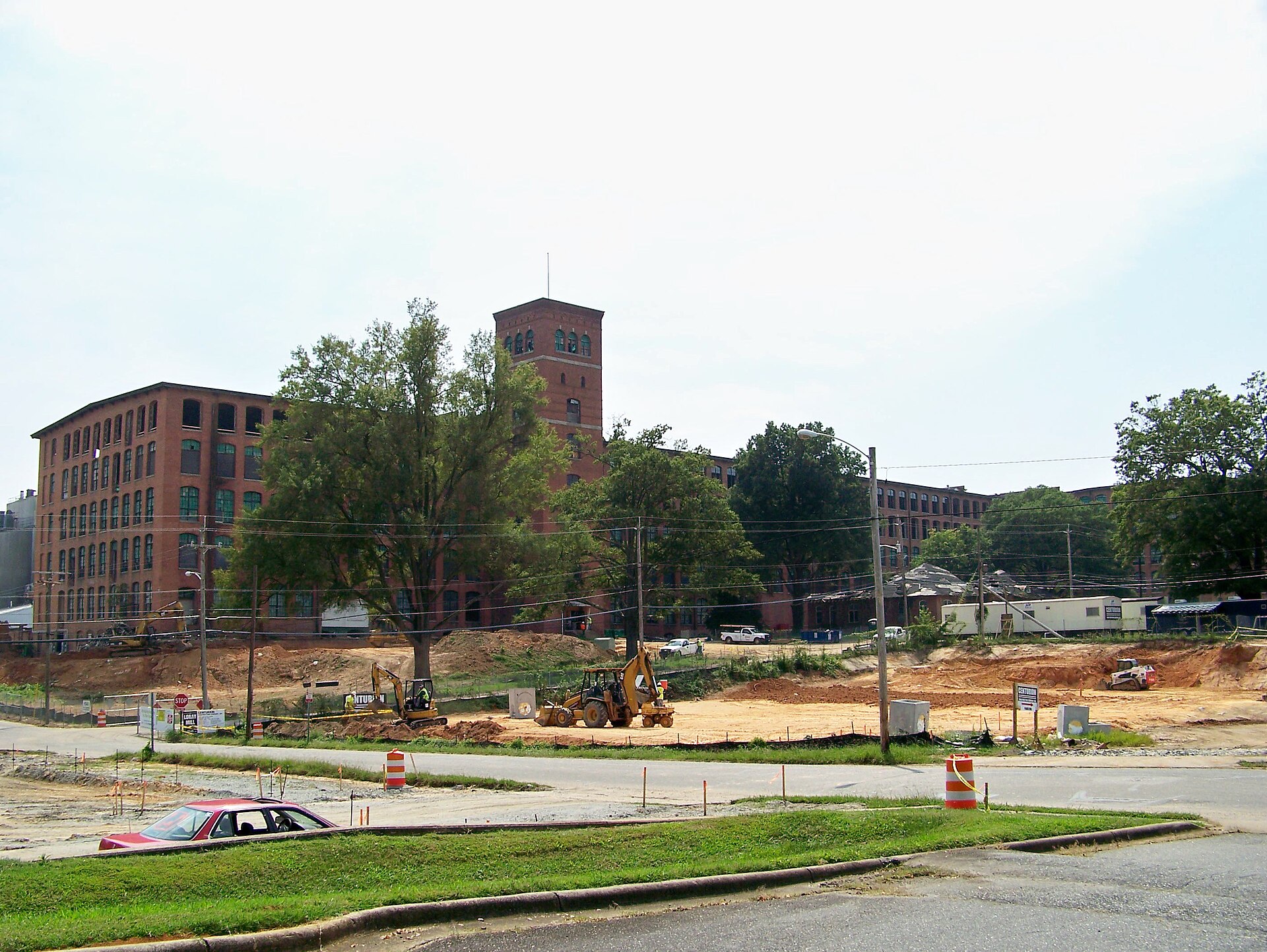 The historic Loray Mill in Gastonia