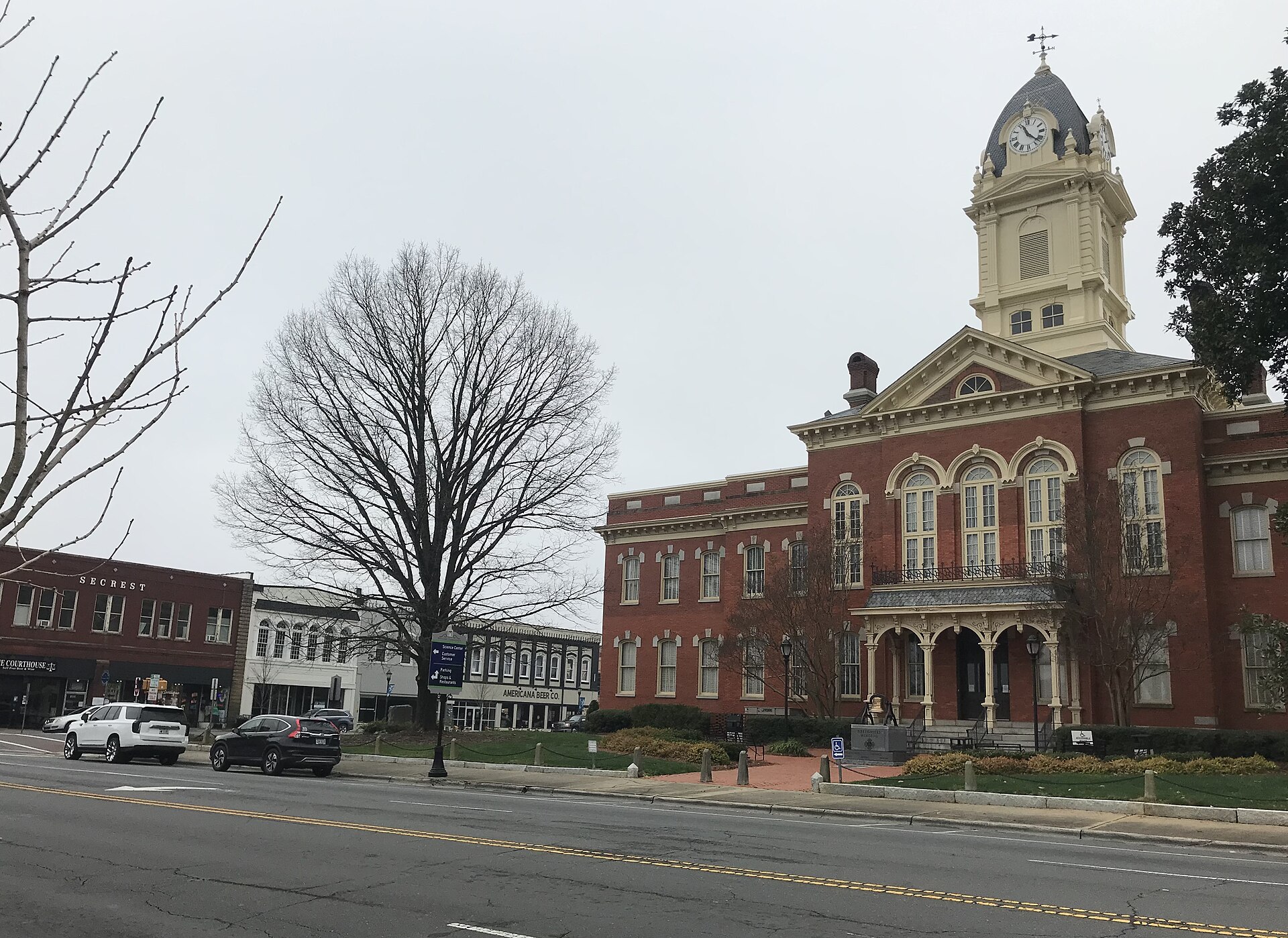 Union County Courthouse in downtown Monroe, North Carolina